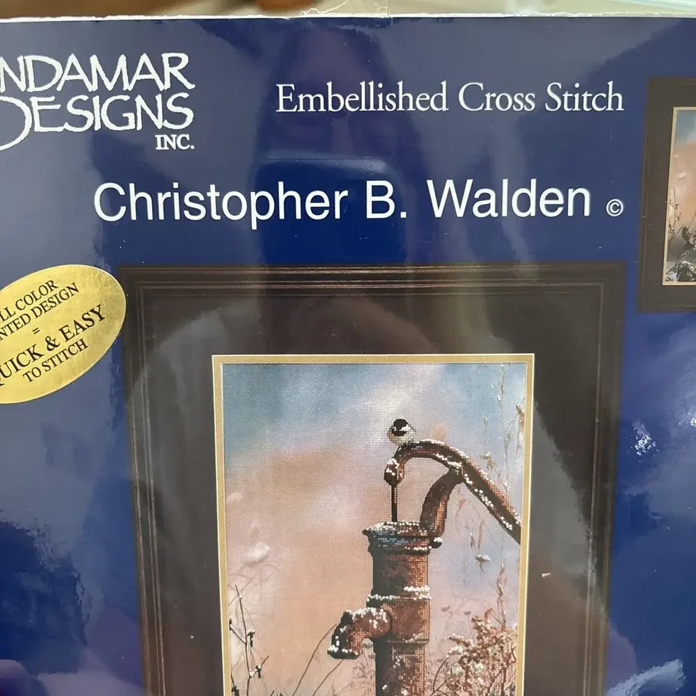Candamar Designs Christopher Walden Hidden Treasures #51099 Cross Stitch Kit NEW